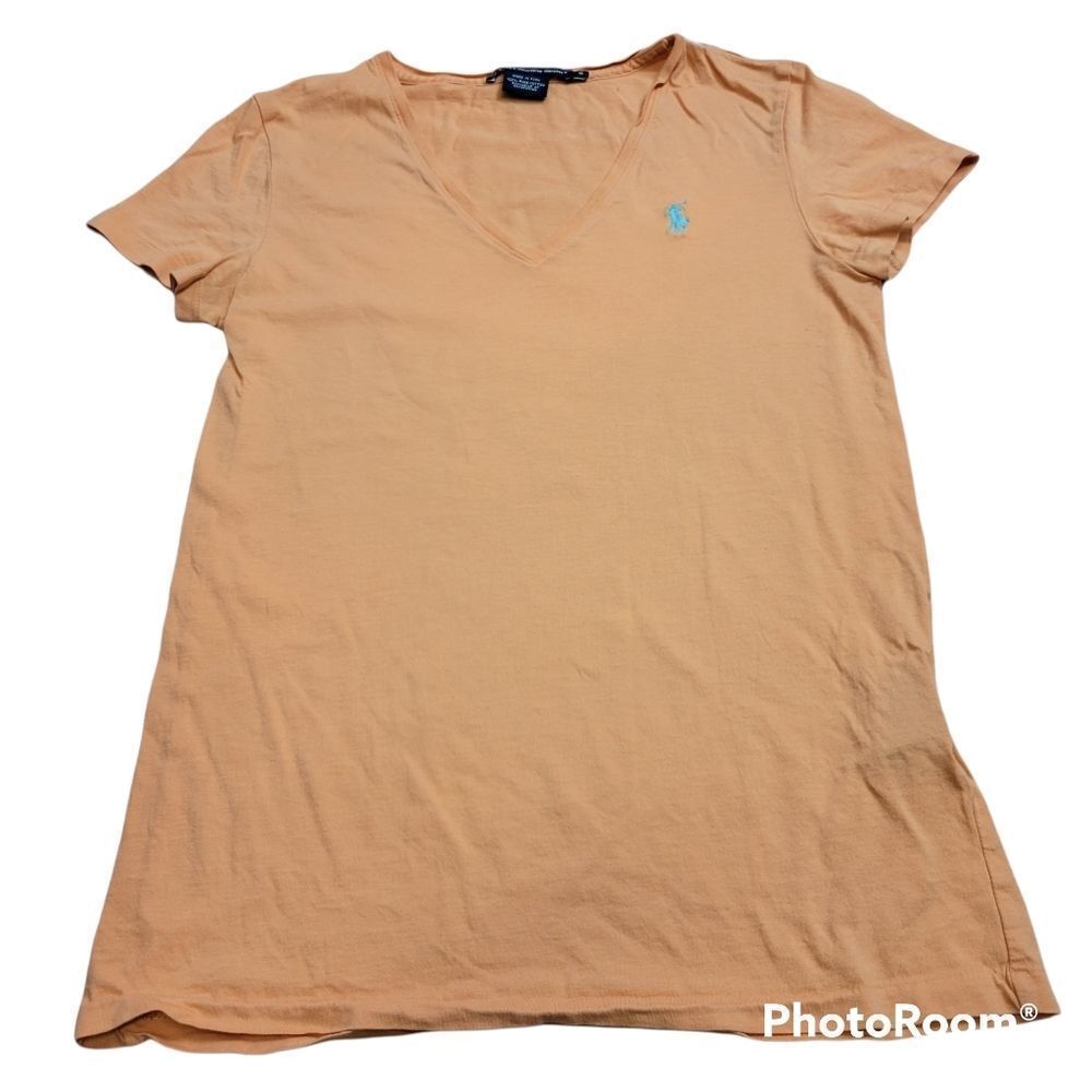 Ralph Lauren Sport peach shirt S
